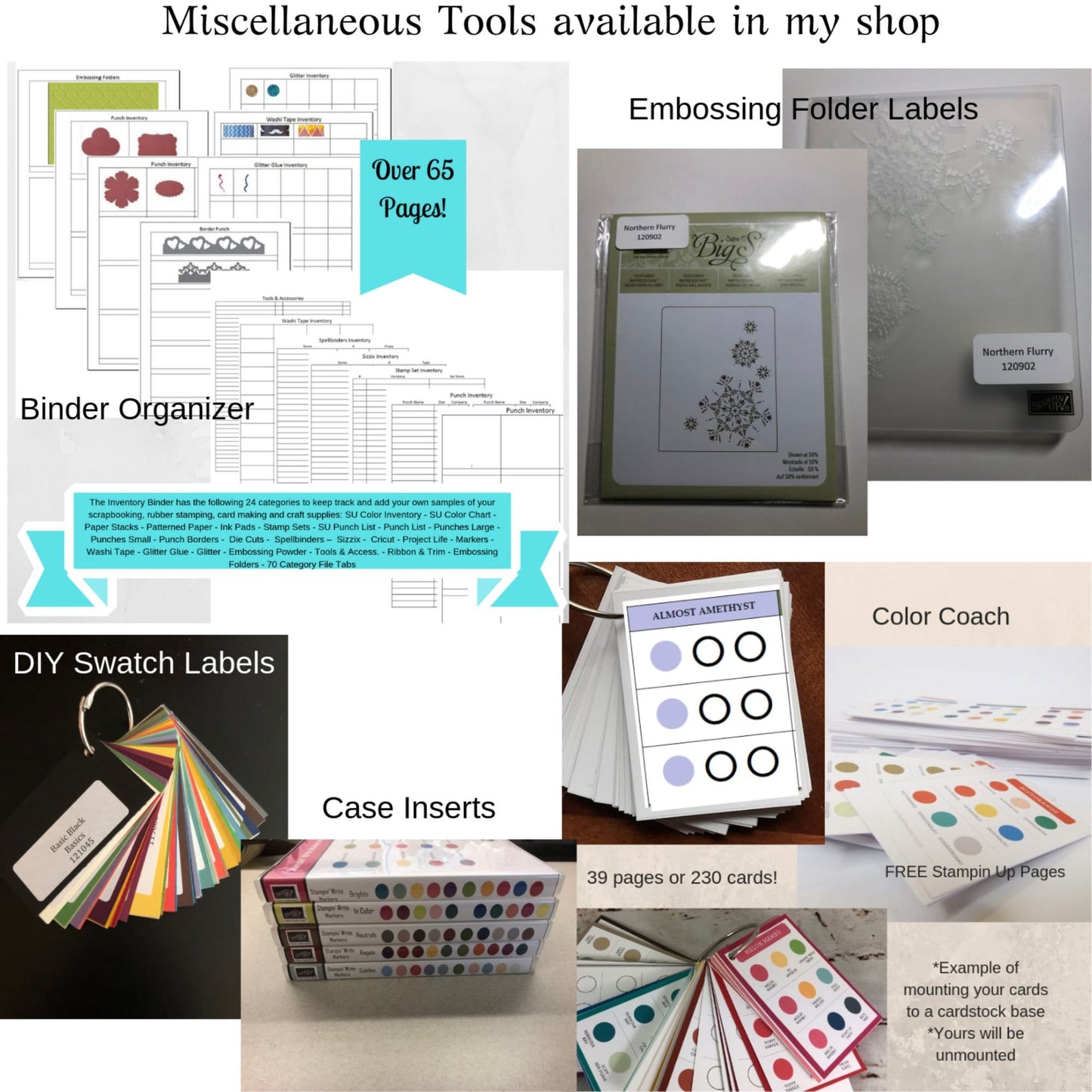 Genuine Stampin Up Garage Gears Die Cuts Sprockets Steampunk 32 Pieces *You Choose Color*