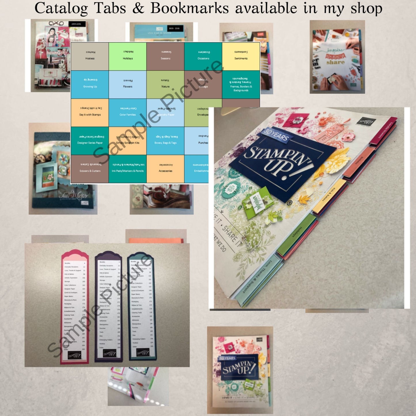 Download 2023 In Color Stampin Up Paper Cardstock Scrap Label Collection Tool Organizer, Card Making, Card Keeper