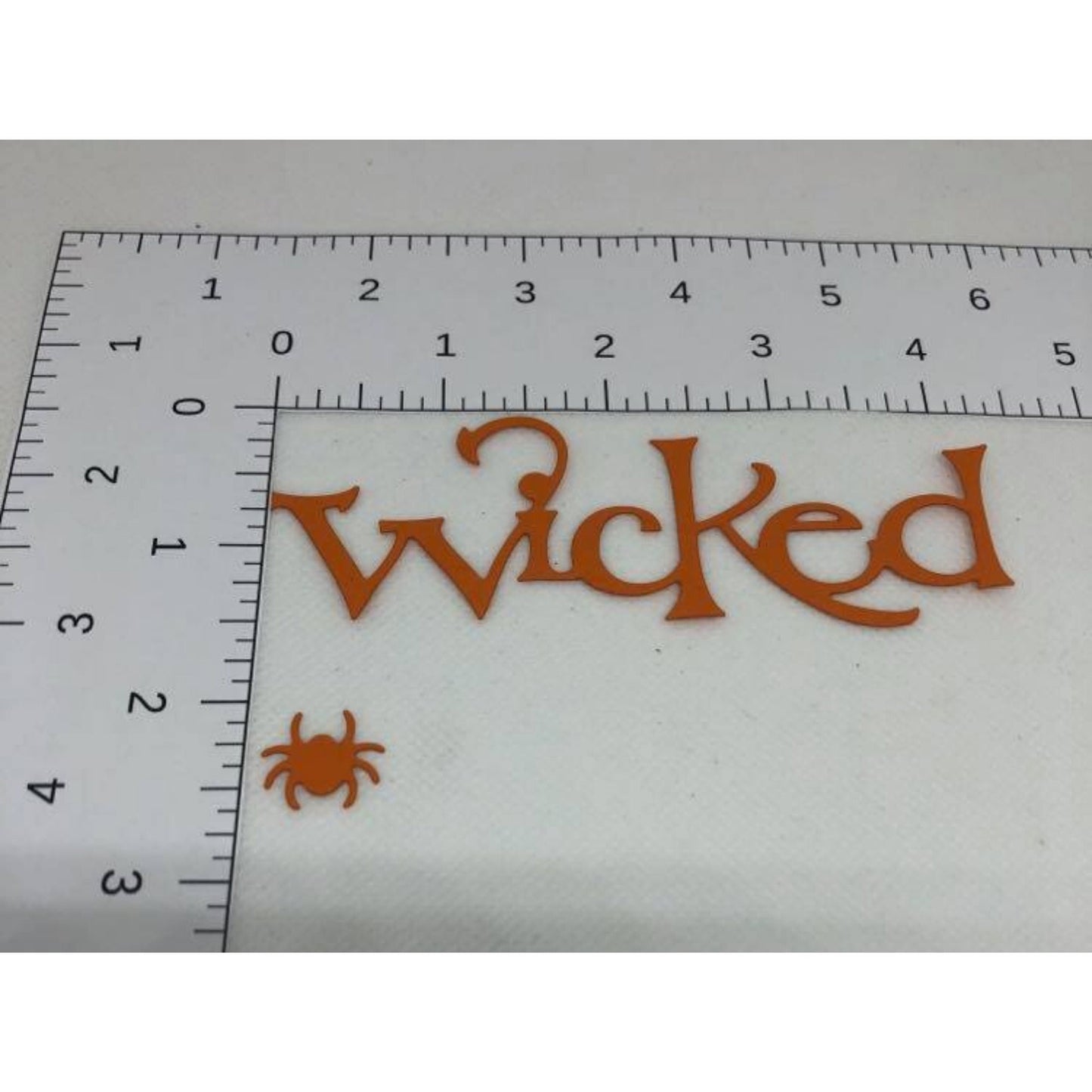 Genuine Stampin Up Halloween Paper Cardstock Wicked and Spider Punch Shape Die Cut Gift Tags