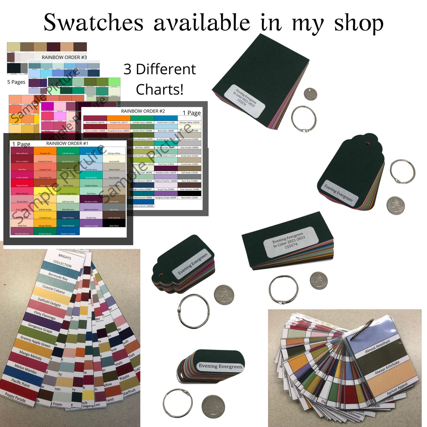 Download 5 Stampin Up Paper Cardstock Tool Organizer, Card Making, Card Keeper, Ink Spot Labels