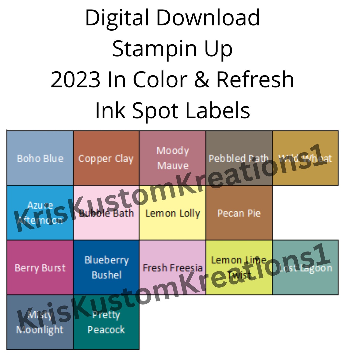 Download 16 2023 - 2025 Stampin Up Paper Cardstock Tool Organizer, Card Making, Card Keeper, Ink Spot Labels