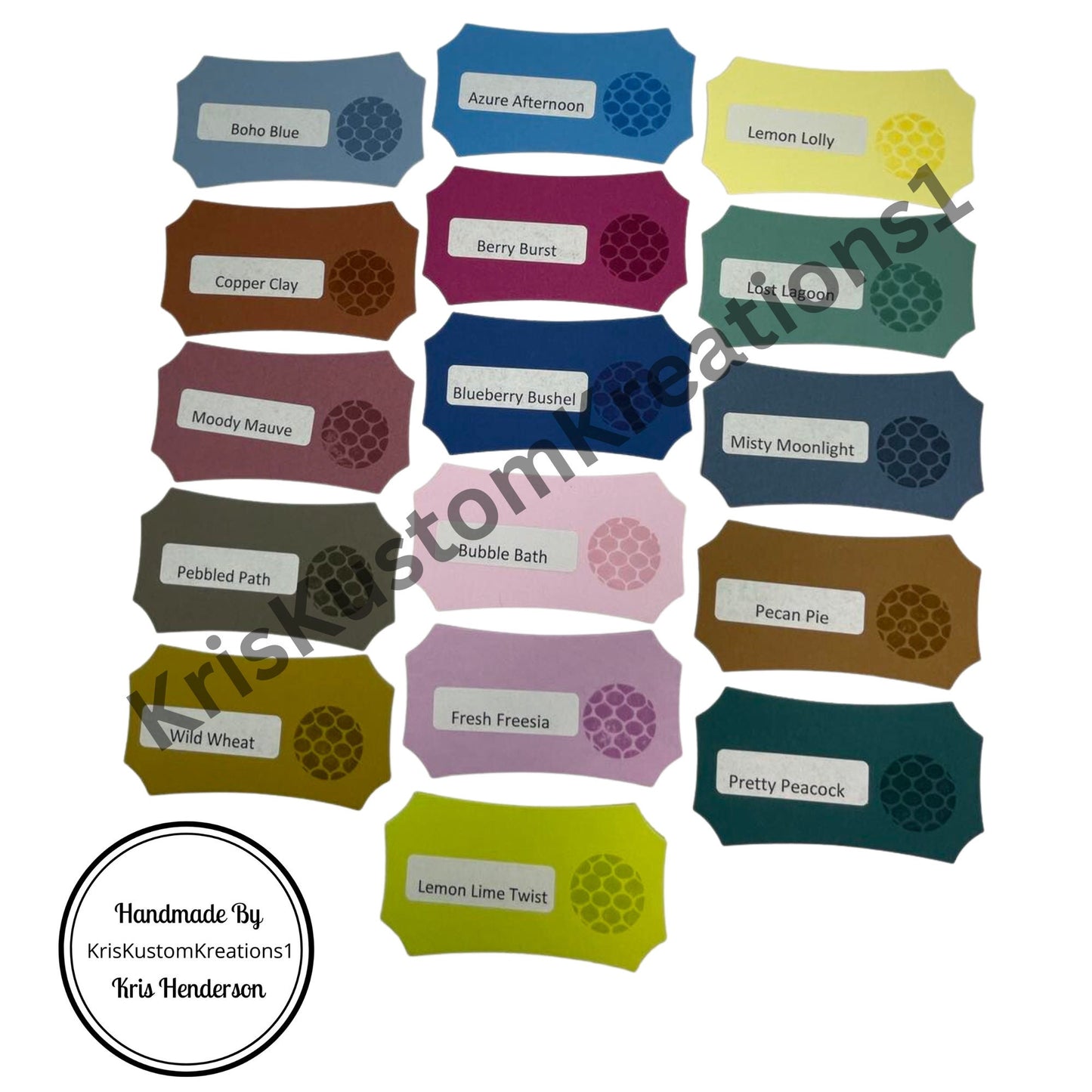 2023 Update Stampin Up Tool Paper Cardstock Labeled Halloween Magic Die Cut, Color Coach, Ink Swatch Template Organizer Ring