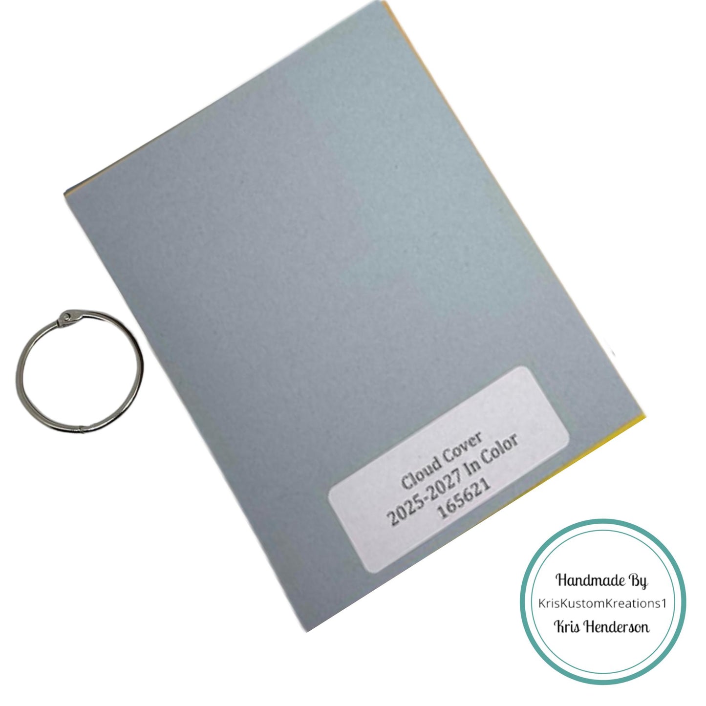 54 Genuine Extra Large Stampin Up Paper Cardstock Sample Swatch Book, Color Palette Ring Tool, Color Guide, Color Coach Cards