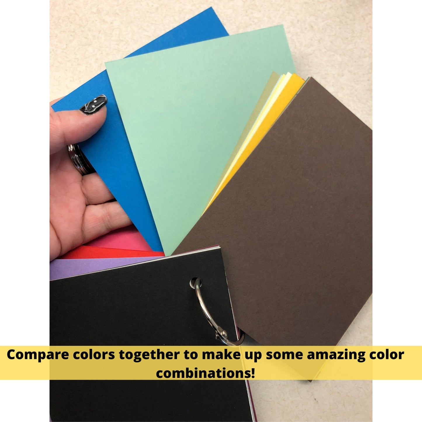 16 Genuine Extra Large 2023-2025 Stampin Up Paper Cardstock Book Color Ring Tool Color Swatch Book Sampler Guide Color Coach Cards