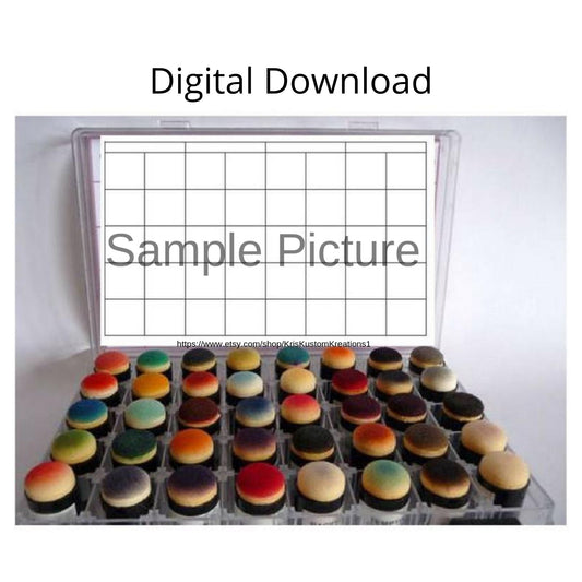 Download Stampin Up Paper Cardstock Tool Organizer Sponge Dauber Storage Case Blank Write Your Own