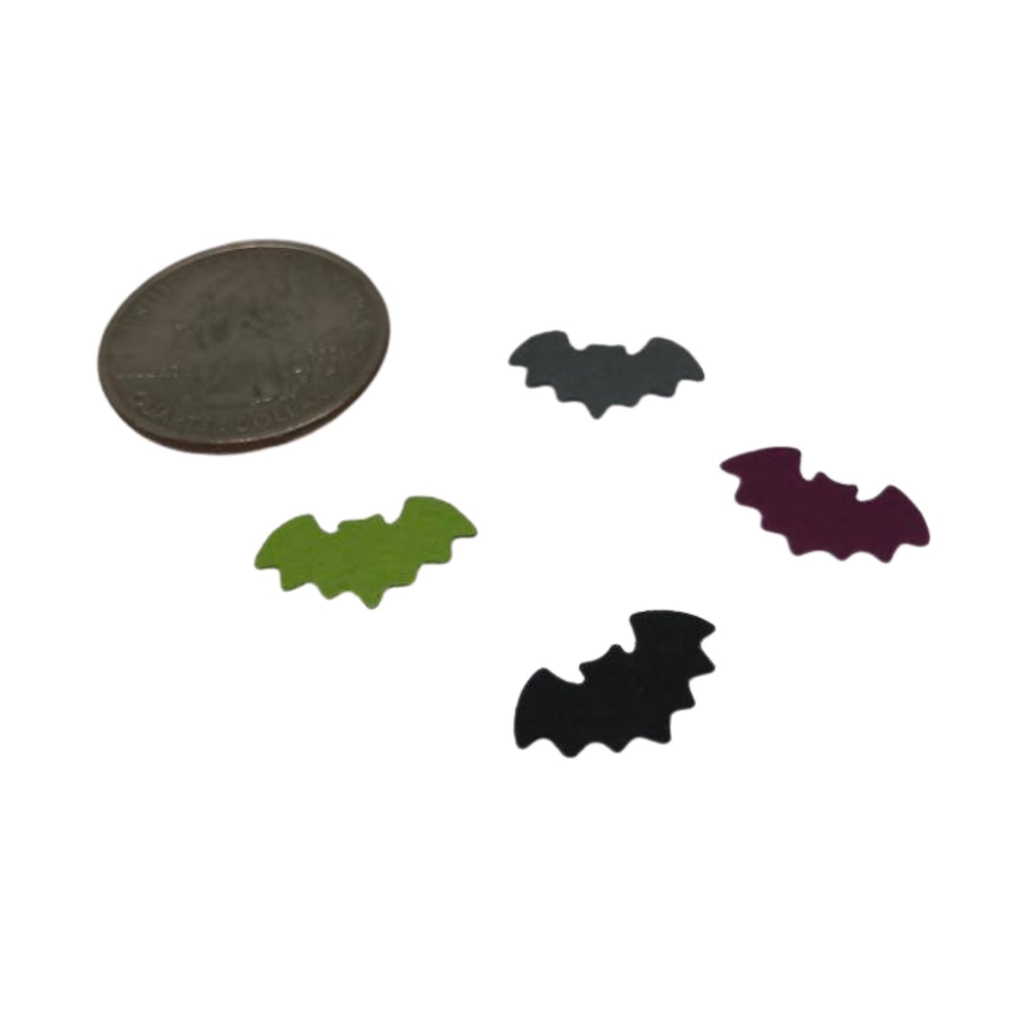 100 Genuine Stampin Up Tool Paper Cardstock Bats Punch Shape Die Cut Confetti