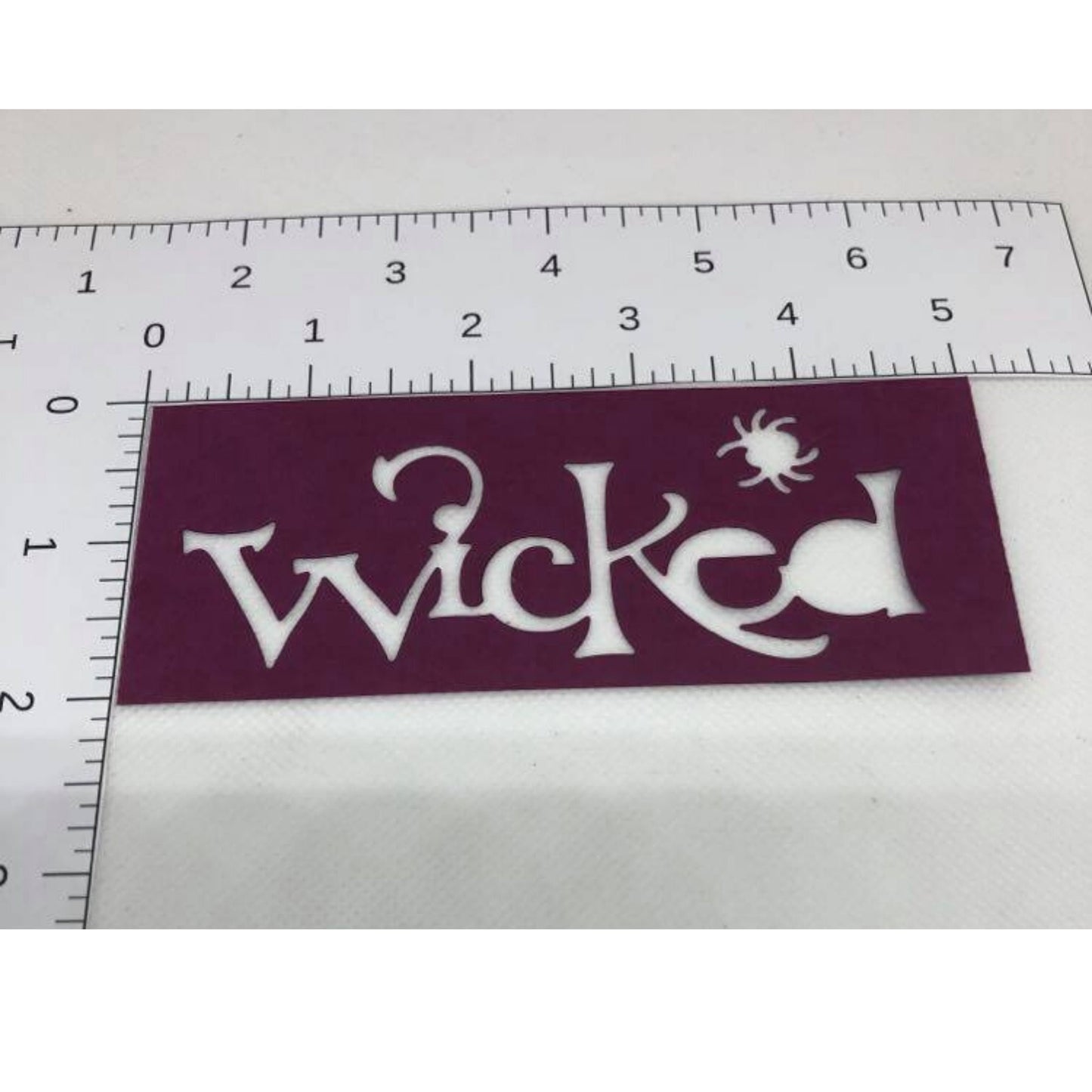 Genuine Stampin Up Halloween Paper Cardstock Wicked Banner Punch Shape Die Cut Gift Tags