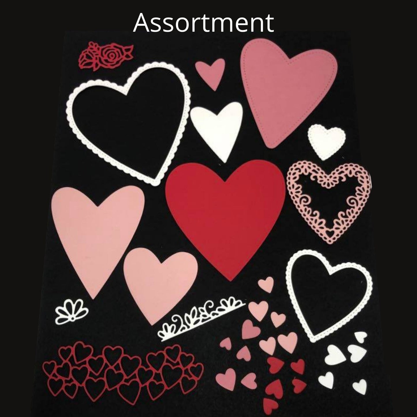 Genuine Stampin Up Tool Paper Cardstock 35 pc Stitched Be Mine Hearts Shape Die Cut Gift Tags