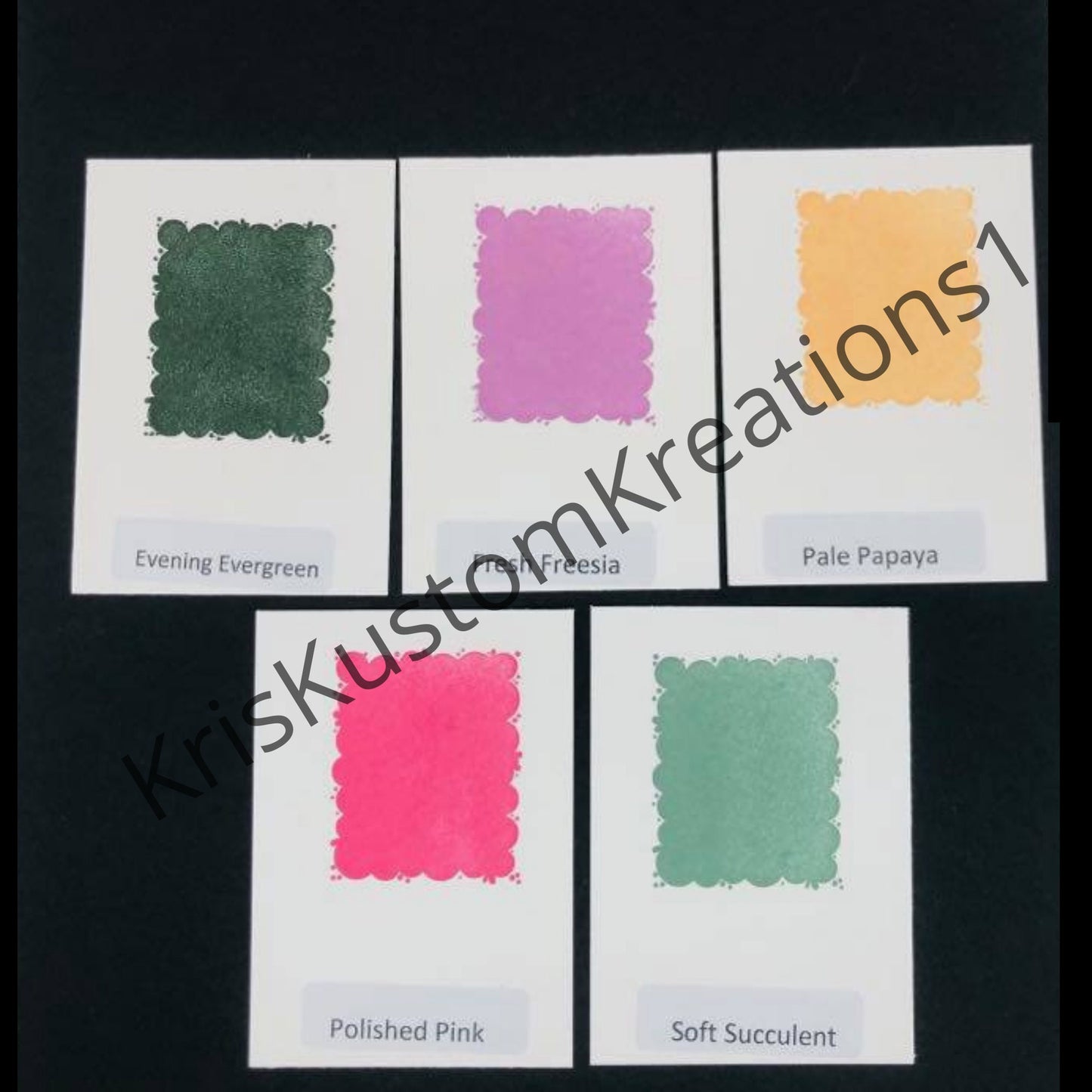 2021 Update Stampin Up Tool Paper Cardstock Labeled Rectangle Color Coach, Ink Swatch Template Organizer Ring