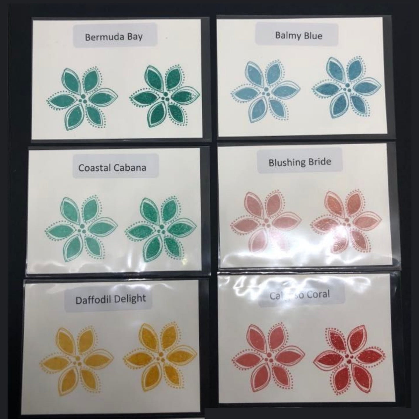 Stampin Up Tool Paper Cardstock Labeled Embossing Comparison Die Cut, Color Coach, Ink Swatch Template Organizer Ring
