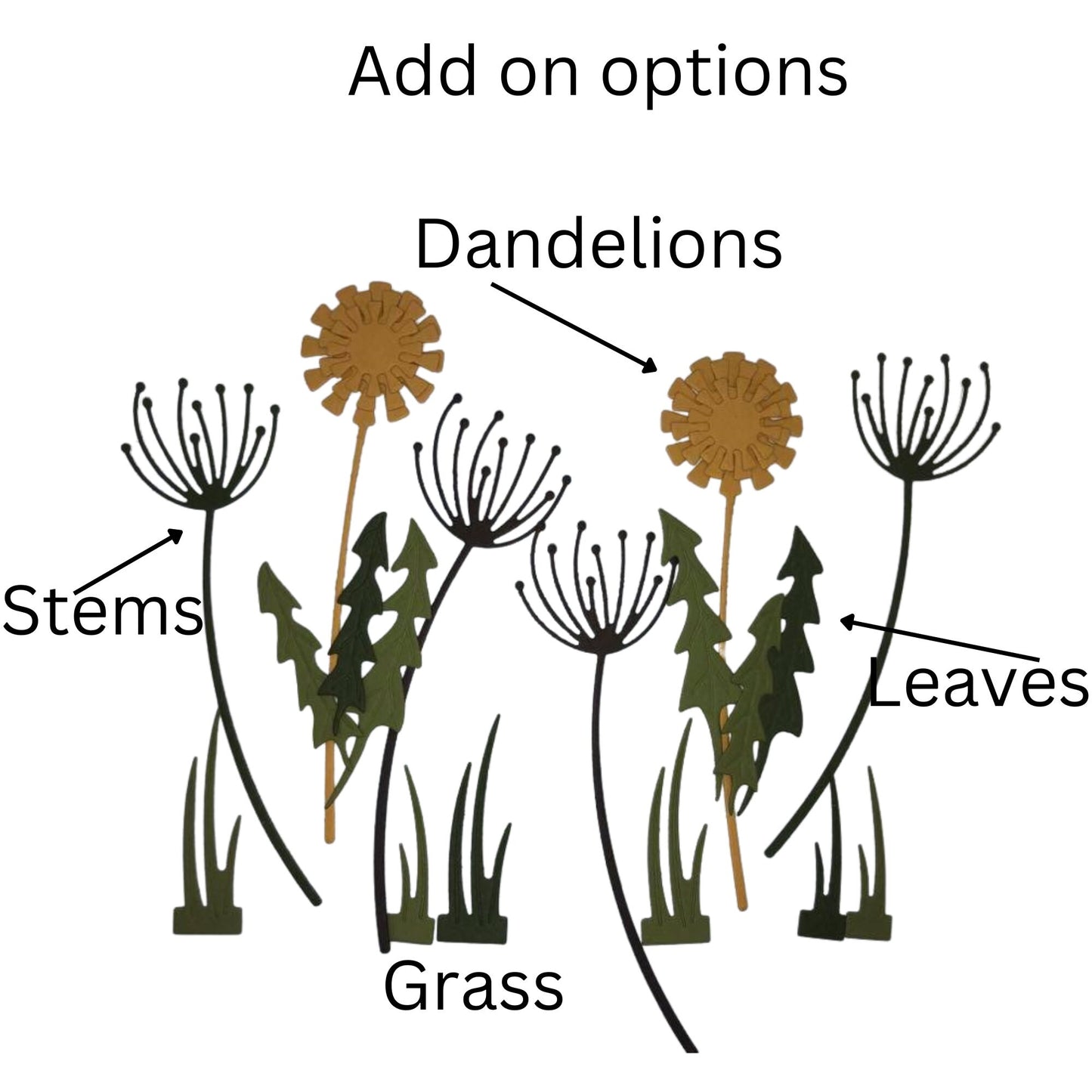 Genuine Stampin Up Tool Paper Cardstock 22 pc Dandy Wishes Dandelion Shape Die Cut Gift Tags