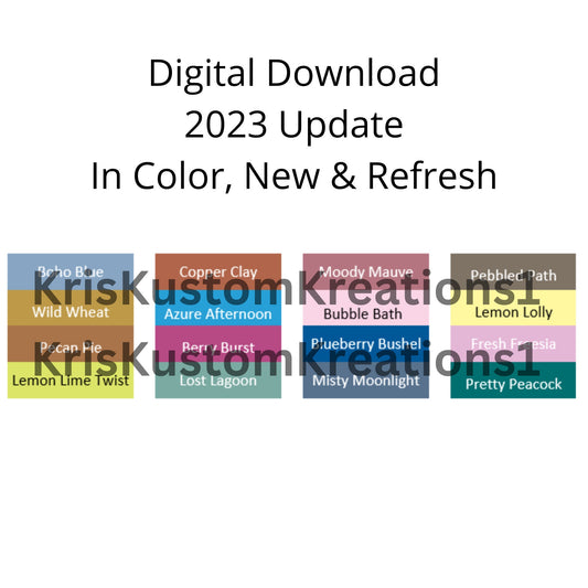 Download 2023 In Color Stampin Up Paper Cardstock Scrap Label Collection Tool Organizer, Card Making, Card Keeper