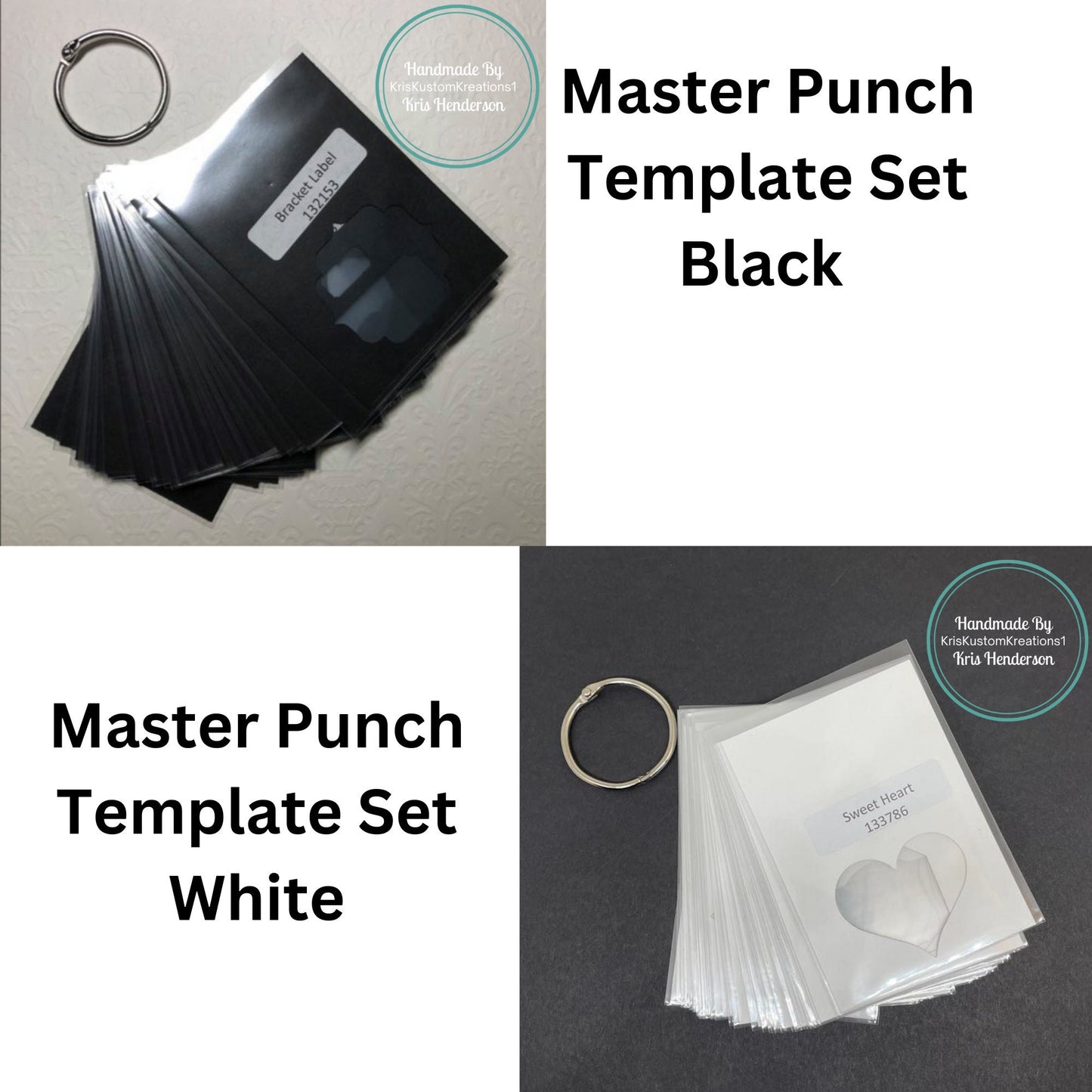 Master Set Stampin Up Tool Paper Cardstock Labeled Punch Pal Template Organizer Book