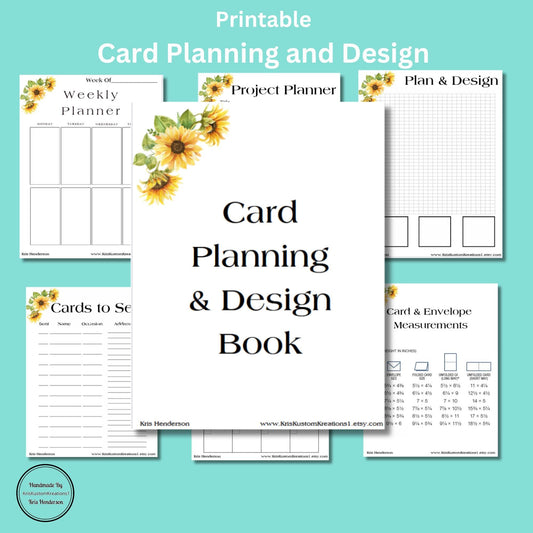 Download Card Project Planning and Design Book Sunflower
