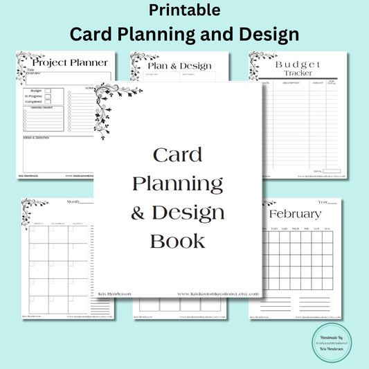 Download Card Project Planning and Design Book Minimalist
