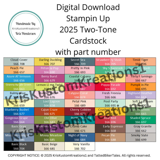 Download 2025 Two Tone Stampin Up Paper Cardstock Tool Hanging Folder File Tabs Chart Organization Template