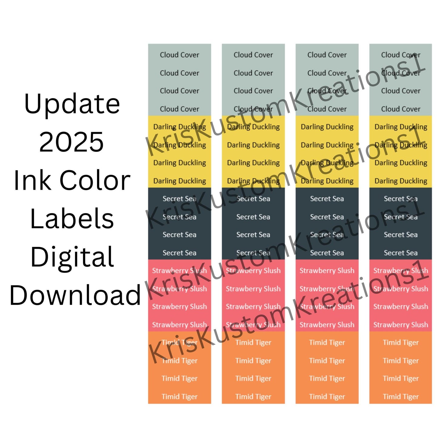 Download 80 Stampin Up Ink, Paper, Cardstock, DSP Label Collection, Tool Organizer, Card Making, Card Keeper