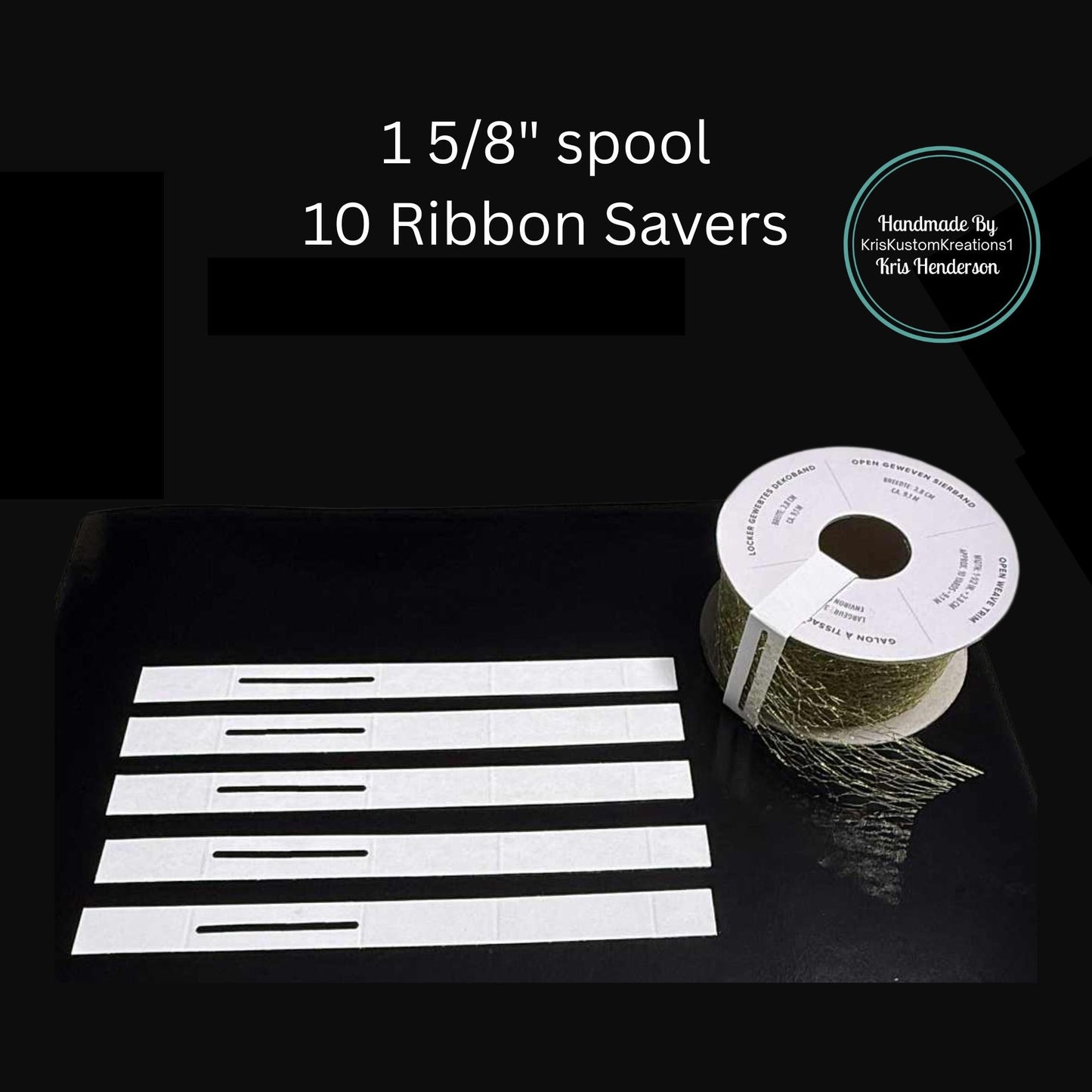 Stampin Up 1 5/8&quot; Ribbon Savers, Keep Your Ribbon Neat & Tangle-Free