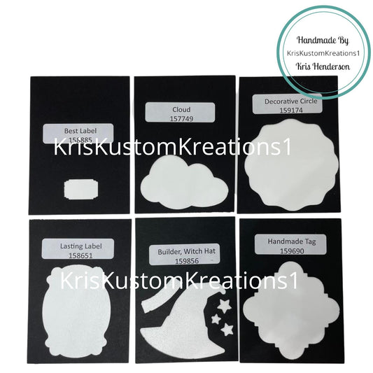 Add On Set #2 2022 Stampin Up Tool Paper Cardstock Labeled Punch Pal Template Organizer with part number