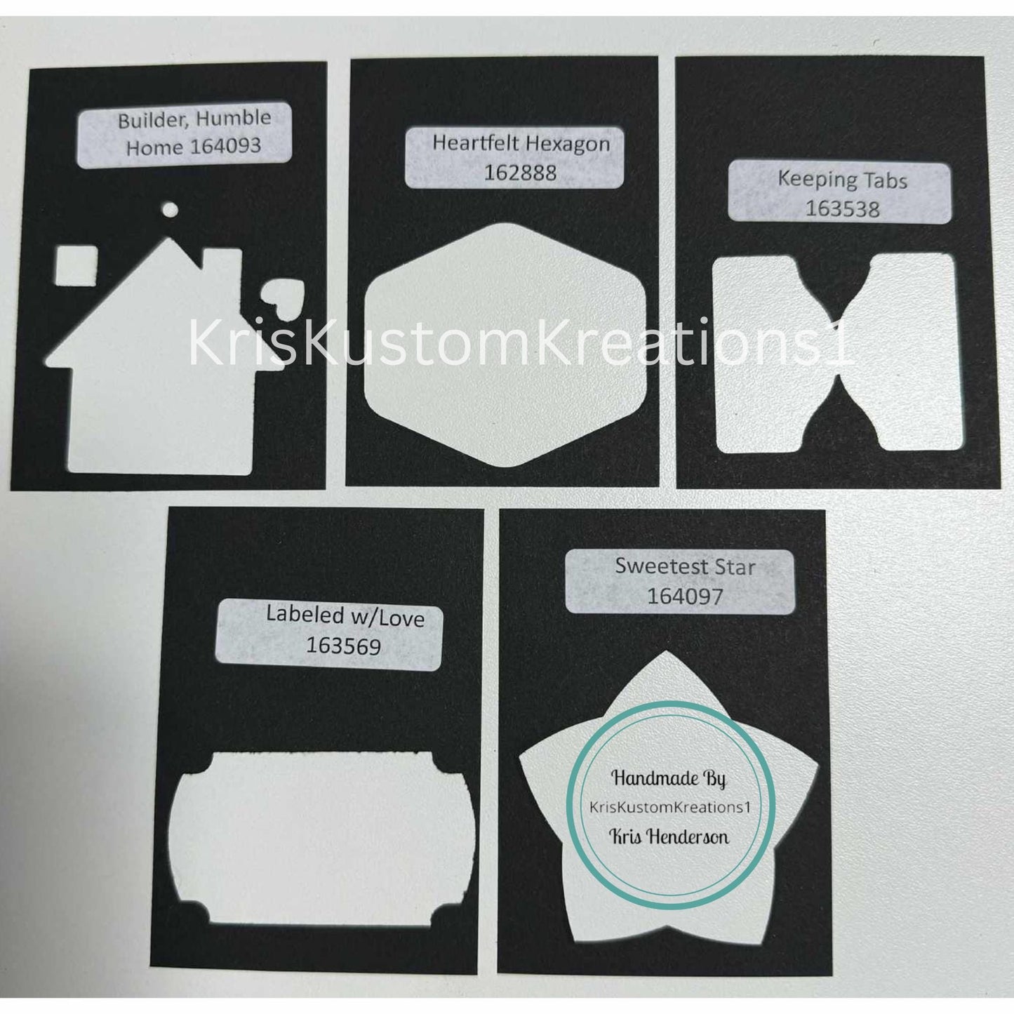 Add On Set #4 2024 Stampin Up Tool Paper Cardstock Labeled Punch Pal Template Organizer with Part Number